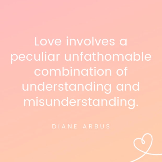 Diane Arbus famous love quotes