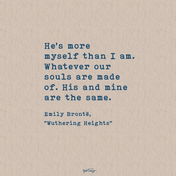 Emily Brontë sweet love quotes 