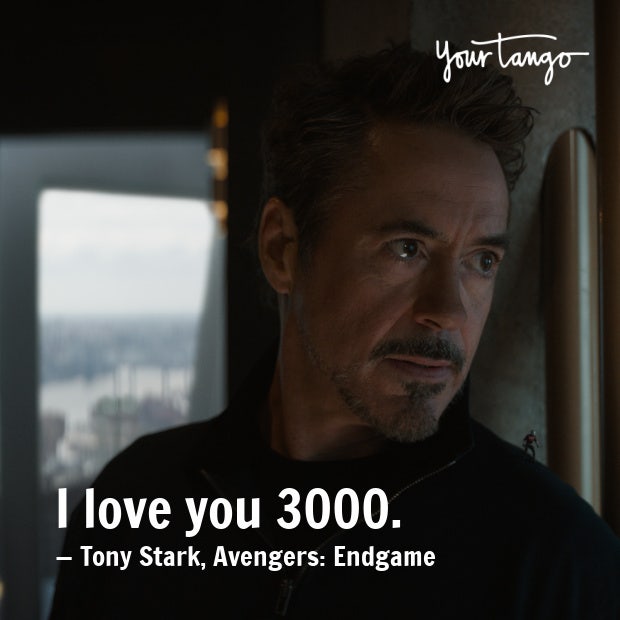 Marvel quote from Avengers: Endgame