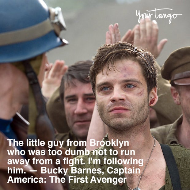 Marvel quote from Captain America: The First Avenger