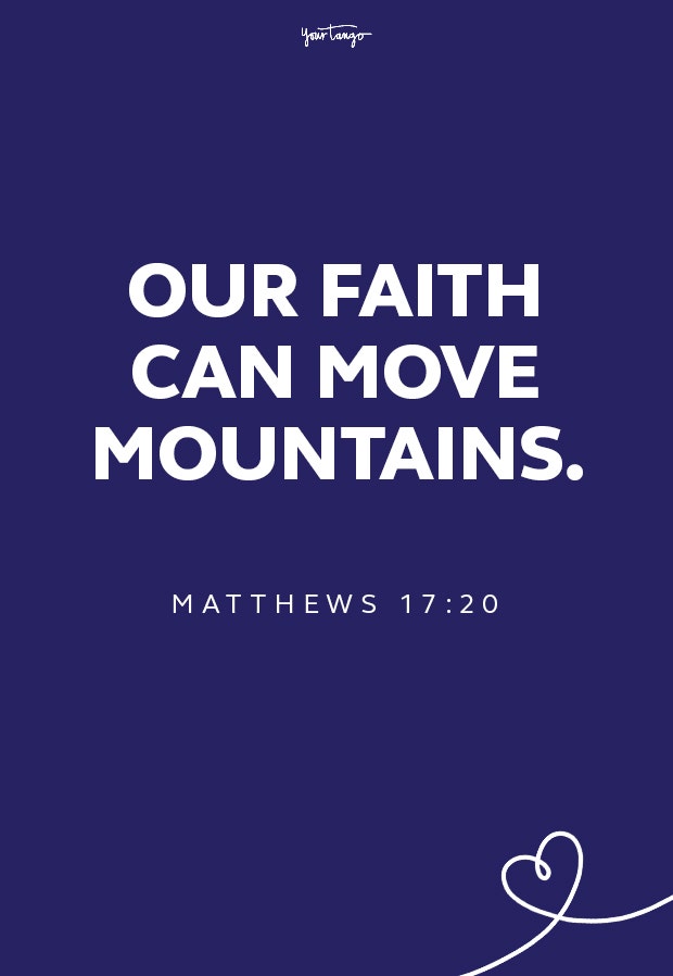 Matthews 17:20 short bible quotes