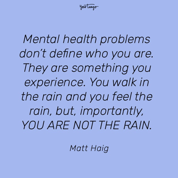 Matt Haig mental health quote