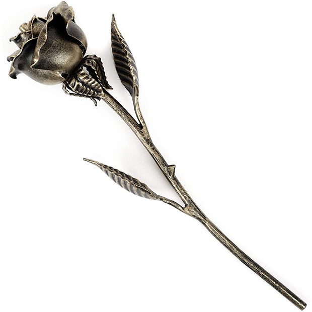 MetalArt Hand Forged Metal Rose