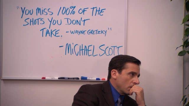 michael scott wayne gretzky quote