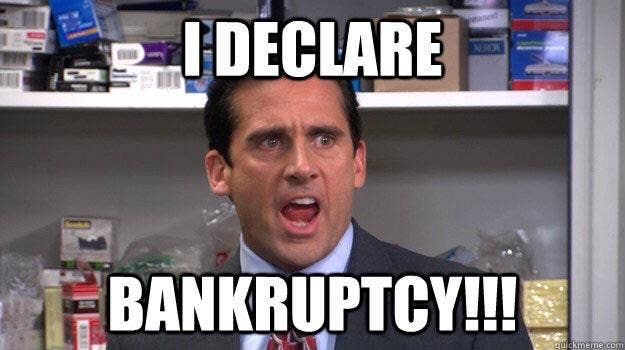 michael scott bankruptcy quote