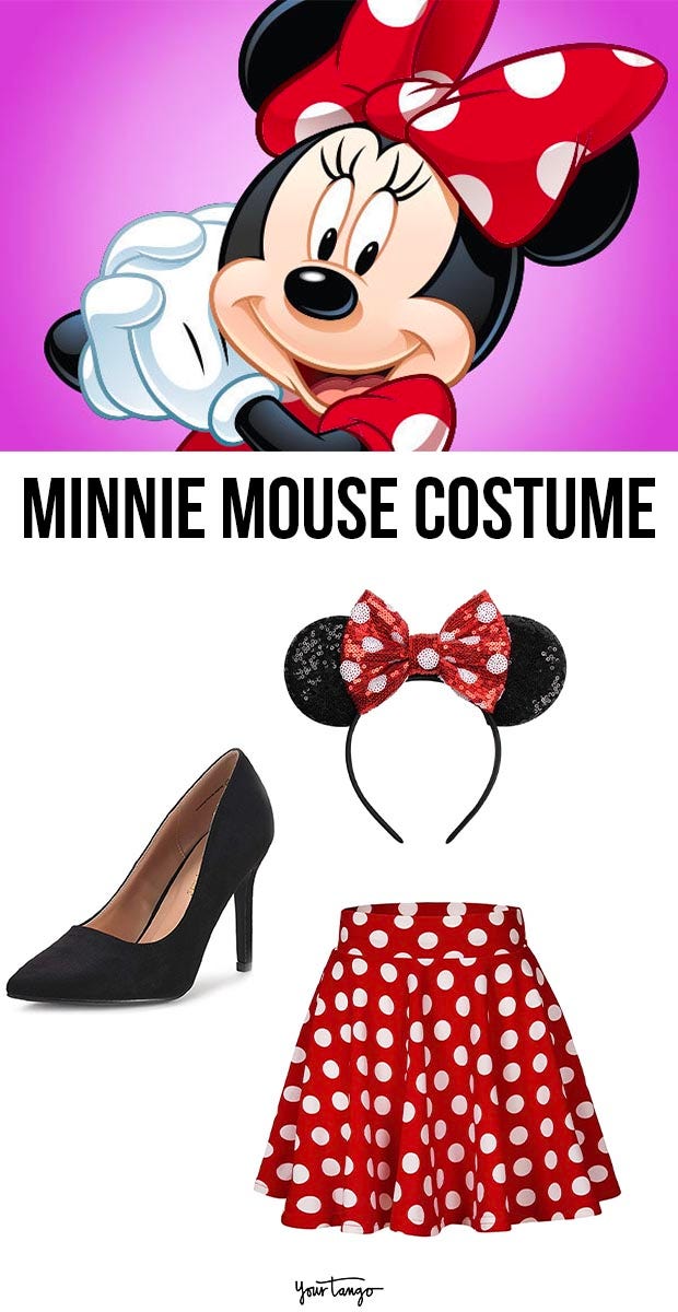 minnie mouse last minute halloween costumes