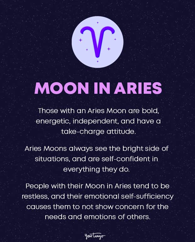 aries moon sign traits