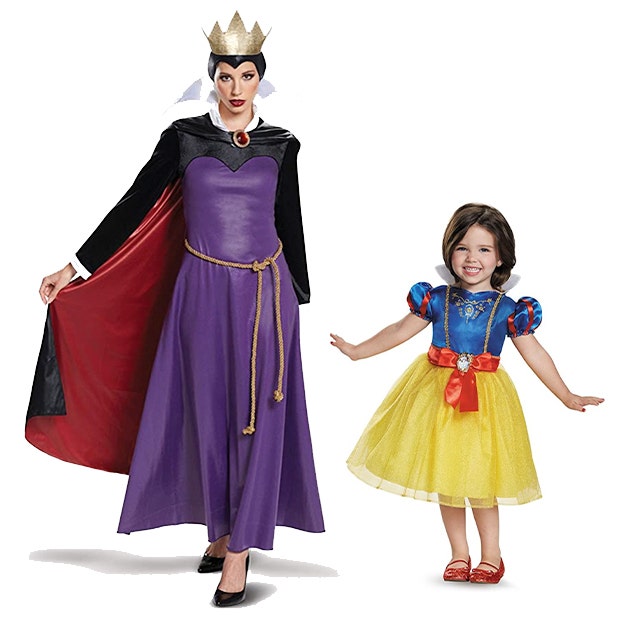 mother daughter halloween costumes snow white evil queen