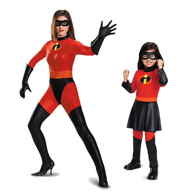 mother daughter halloween costumes violet elastigirl the incredibles