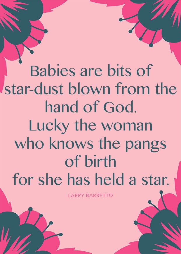 larry barretto motherhood quote
