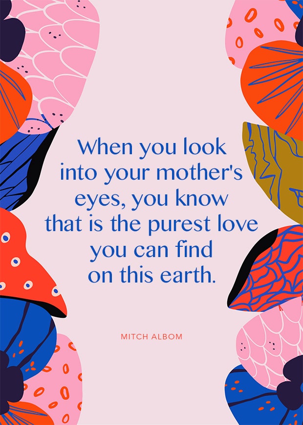 mitch albom motherhood quote