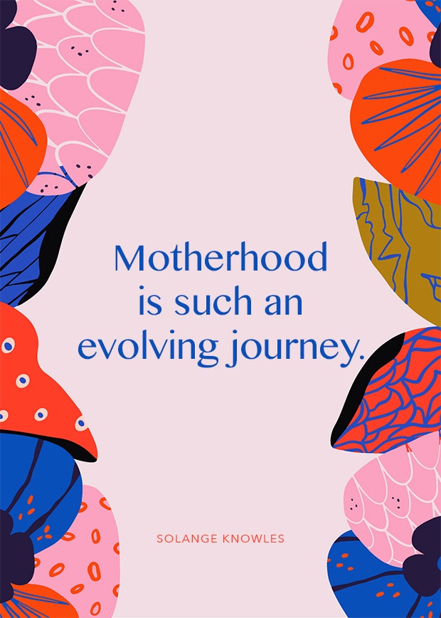 solange knowles motherhood quote