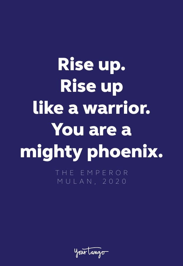 the emperor quote from mulan