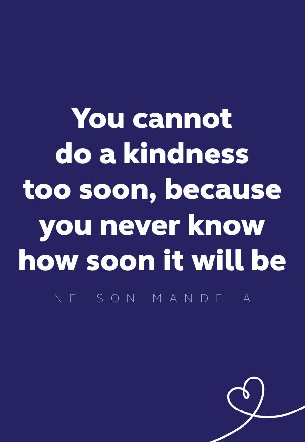 nelson mandela kindness quote