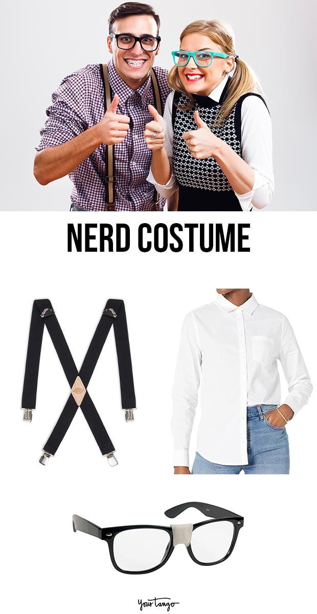 nerd last minute halloween costumes