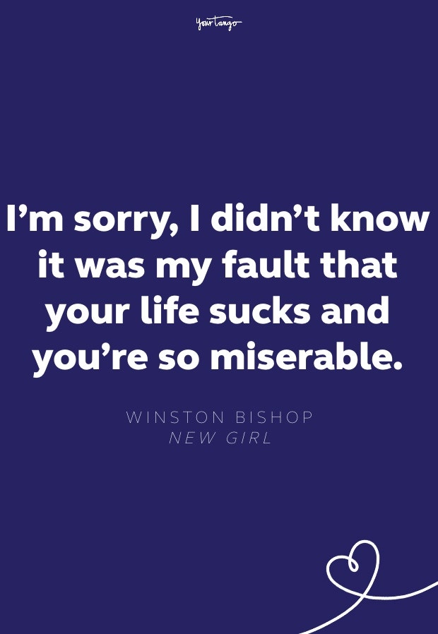 winston bishop new girl quote