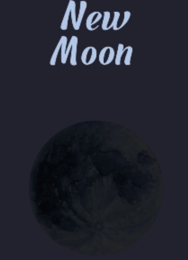 new moon