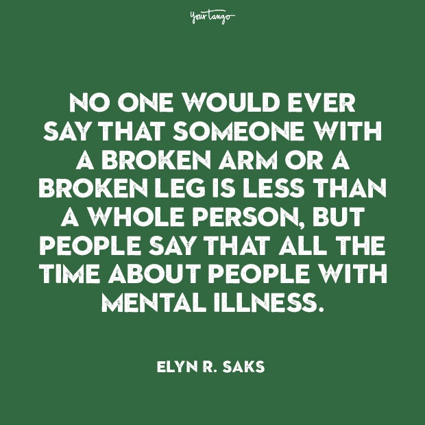 Elyn R. Saks mental health quote