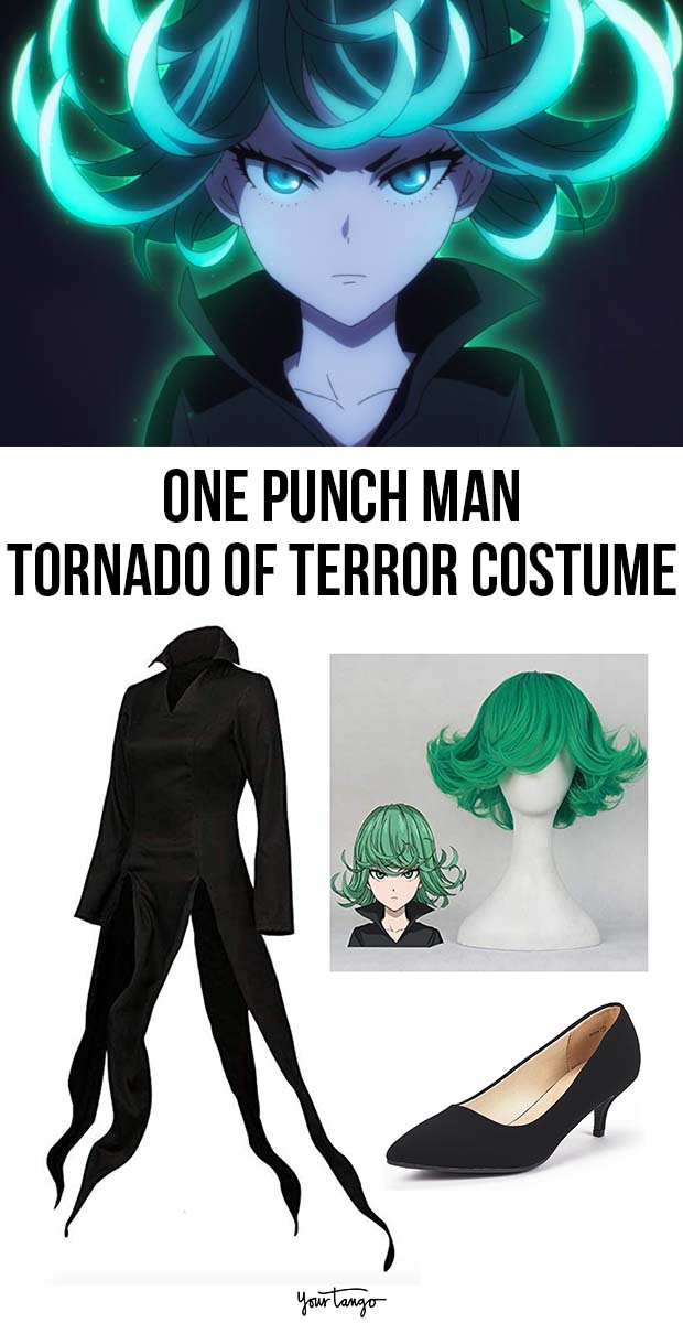 Tatsumaki Tornado of Terror One Punch Man Halloween Costume 