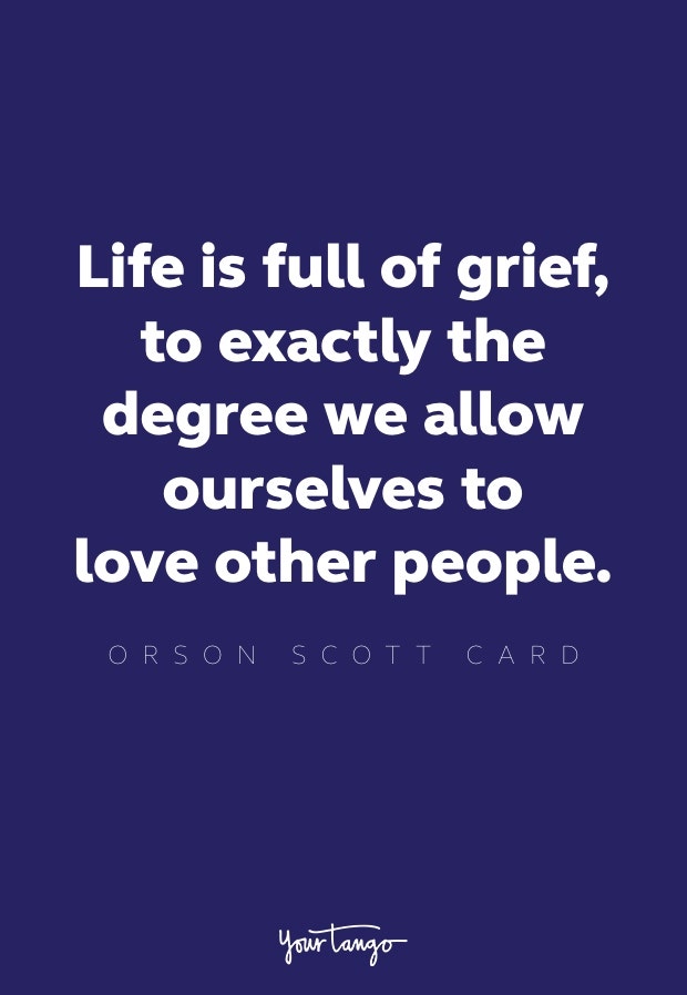 orson scott card shadow of the giant quote about grief
