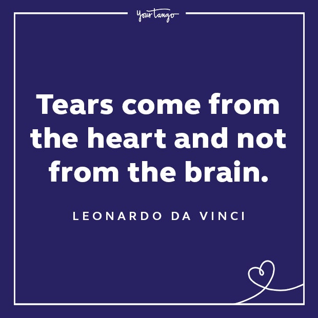 Leonardo da Vinci overcoming sadness quotes