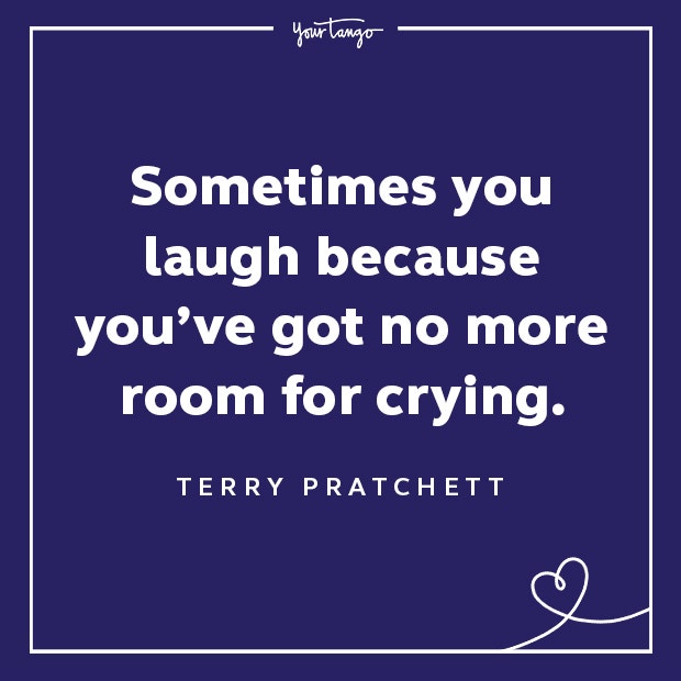 Terry Pratchettovercoming sadness quotes