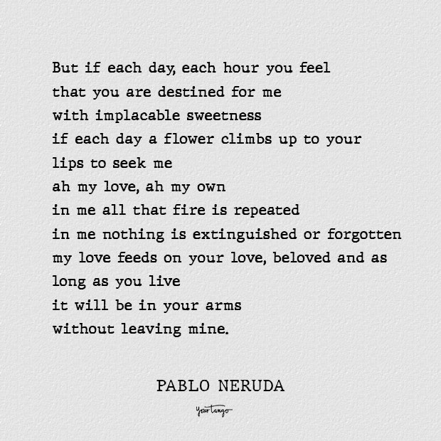 if you forget me best pablo neruda love poems