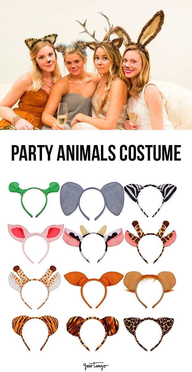 party animals last minute halloween costumes