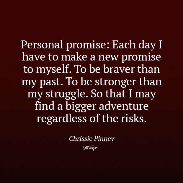 Chrissie Pinney promise quotes 