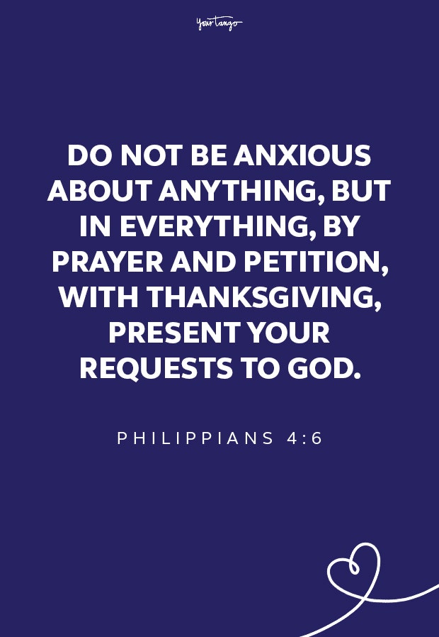 Philippians 4:6 short bible quotes