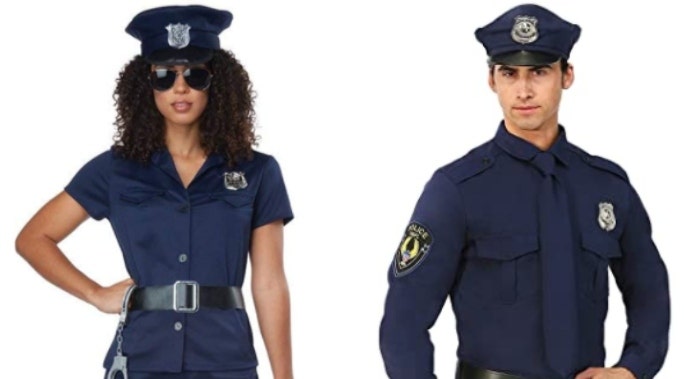 police couples costume