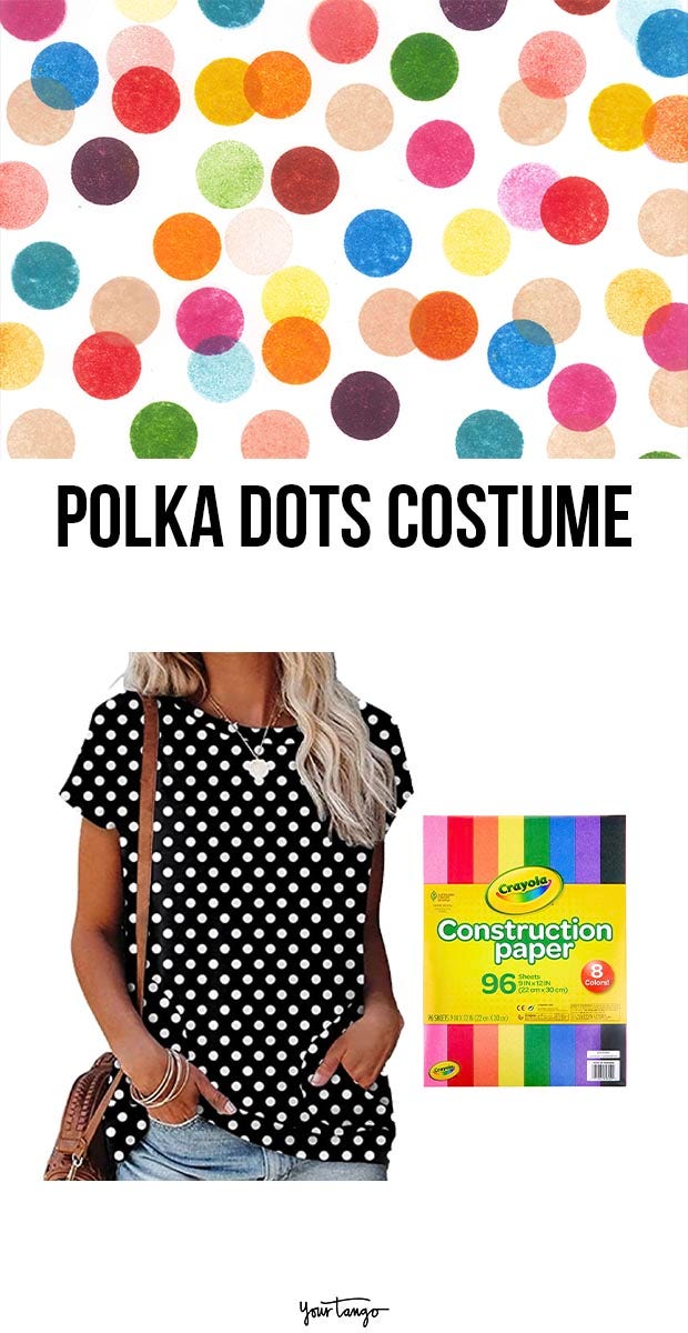 polka dots last minute halloween costumes