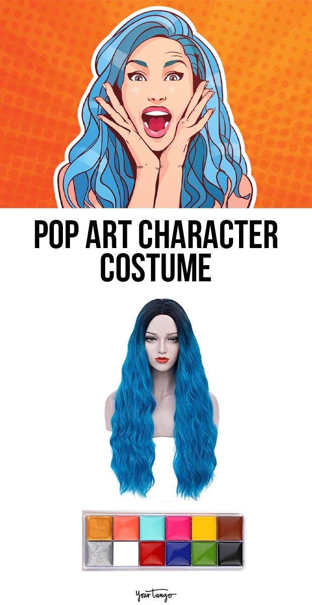 pop art last minute halloween costumes