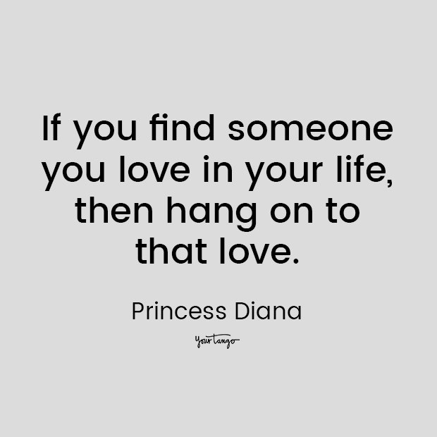 princess diana love quote for him