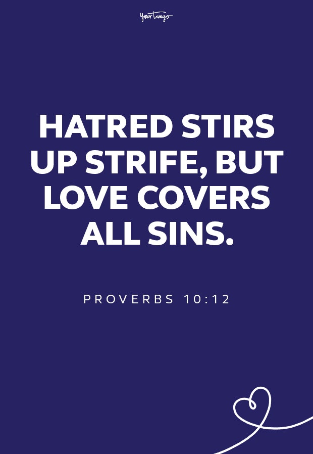 Proverbs 10:12 short bible quotes