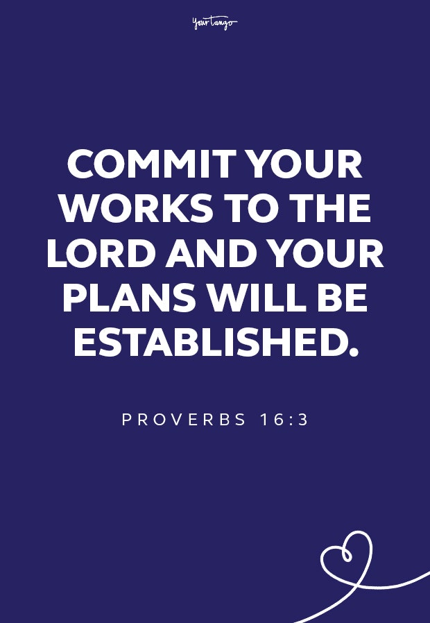 Proverbs 16:3 short bible quotes