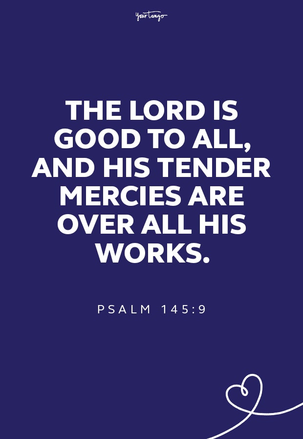 Psalm 145:9 short bible quotes