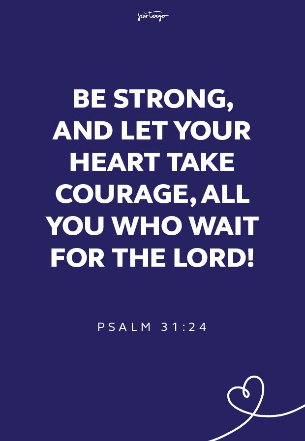 Psalm 31:24 short bible quotes