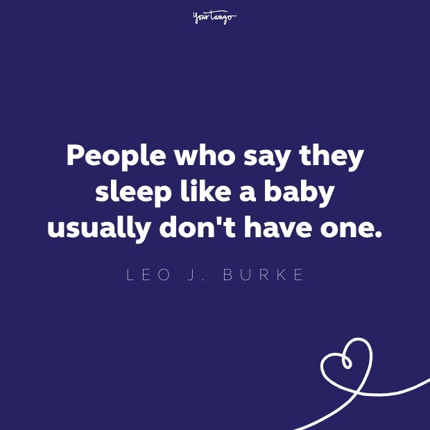 leo j burke quote about sleep