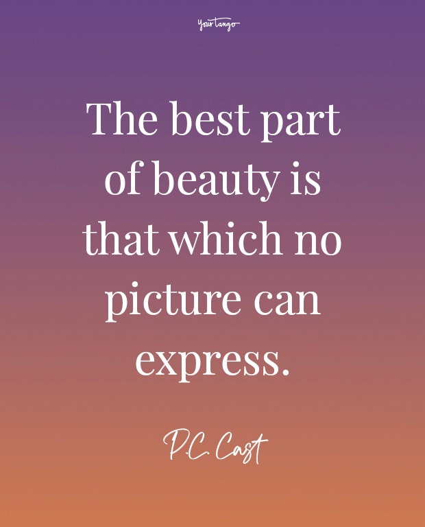pc cast feeling beautiful quotes