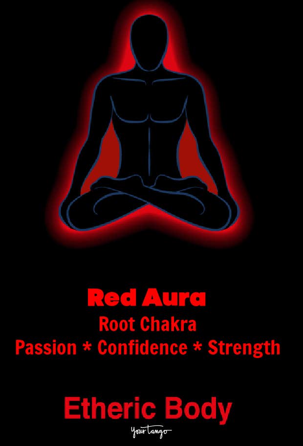 red aura meaning