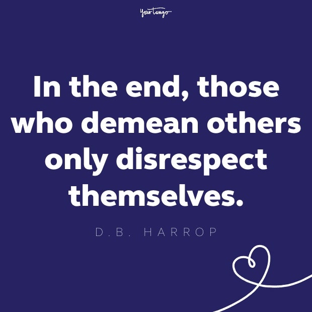db harrop respect quote