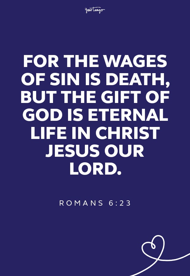 Romans 6:23 short bible quotes