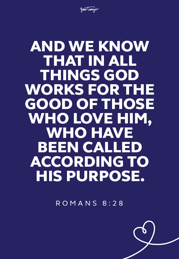 Romans 8:28 short bible quotes