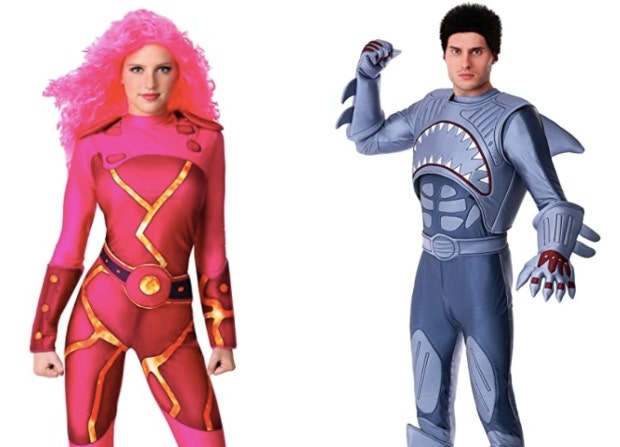 sharkboy and lava girl couples costume