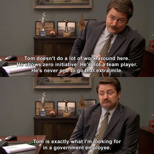 ron swanson quote