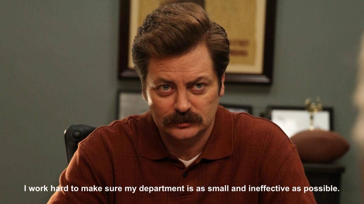 ron swanson quote