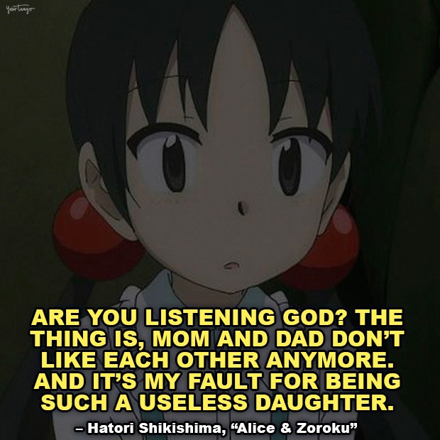 sad anime quotes