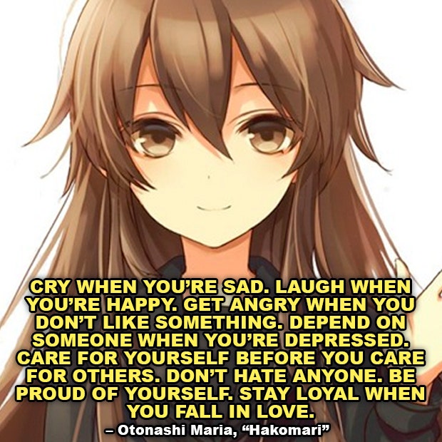 sad anime quotes