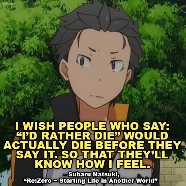 sad anime quotes